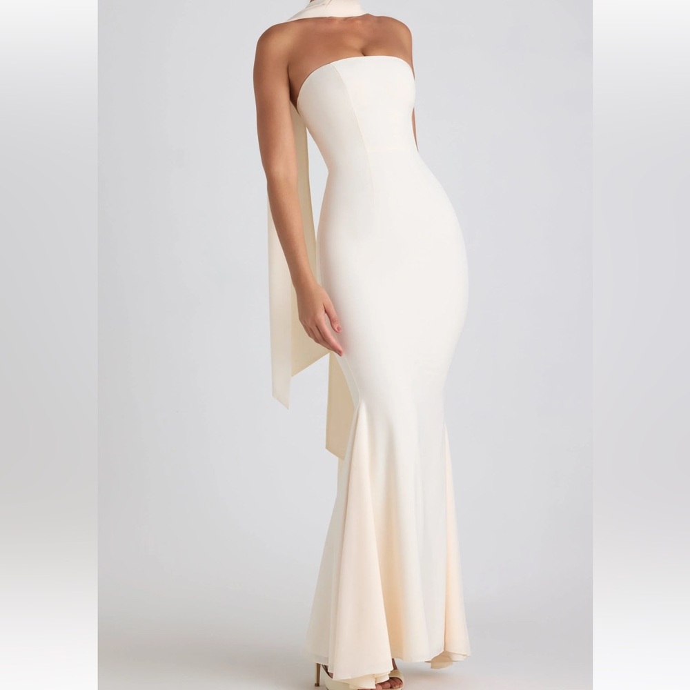 Elegant Cream Gown